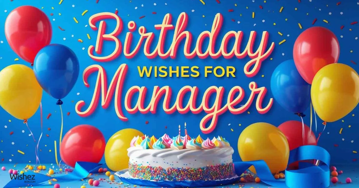 Anniversary Wishes To Manager