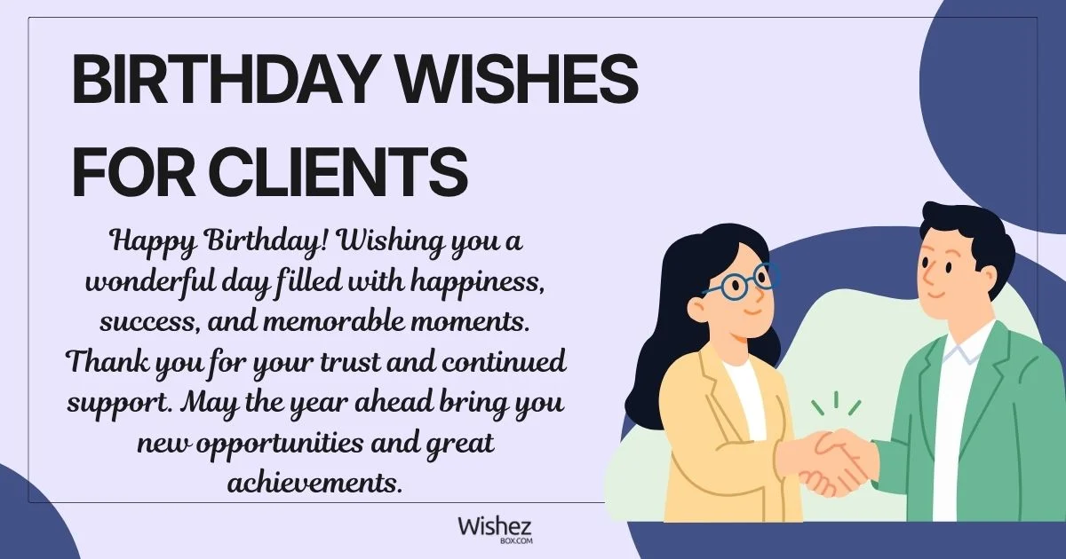 Birthday Wishes For Client