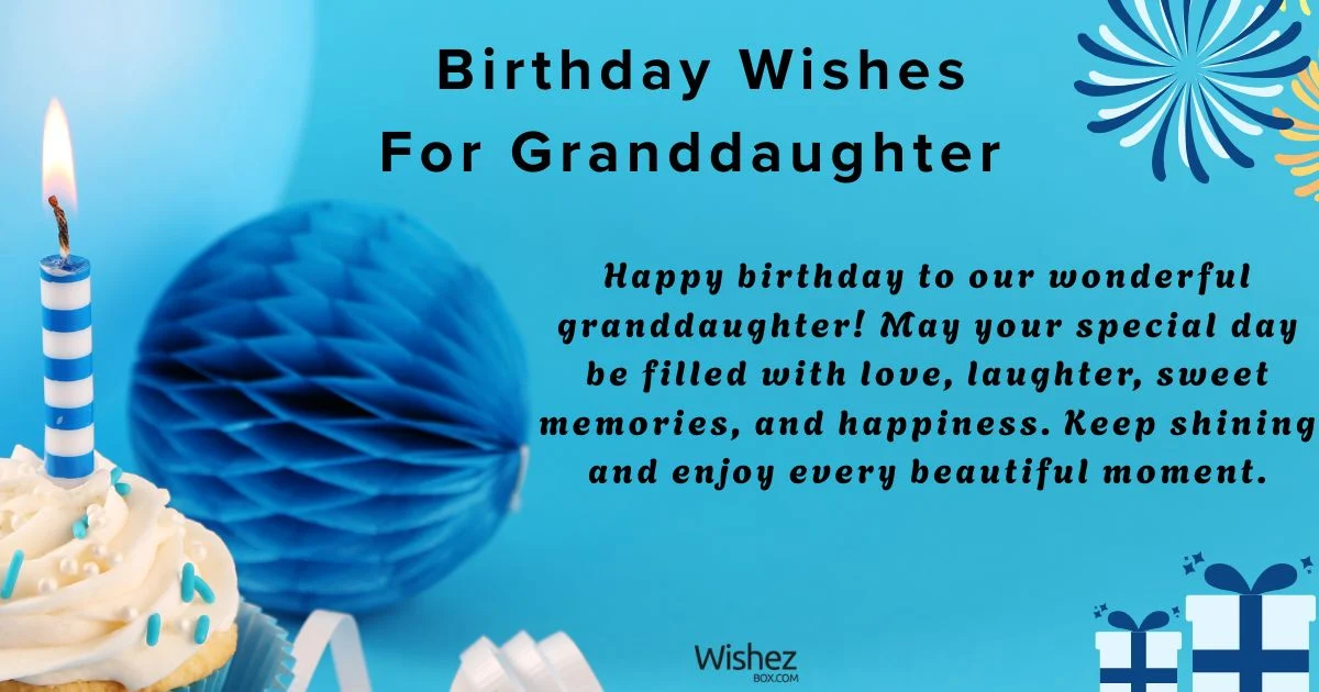 Birthday Wishes For Granddaughter