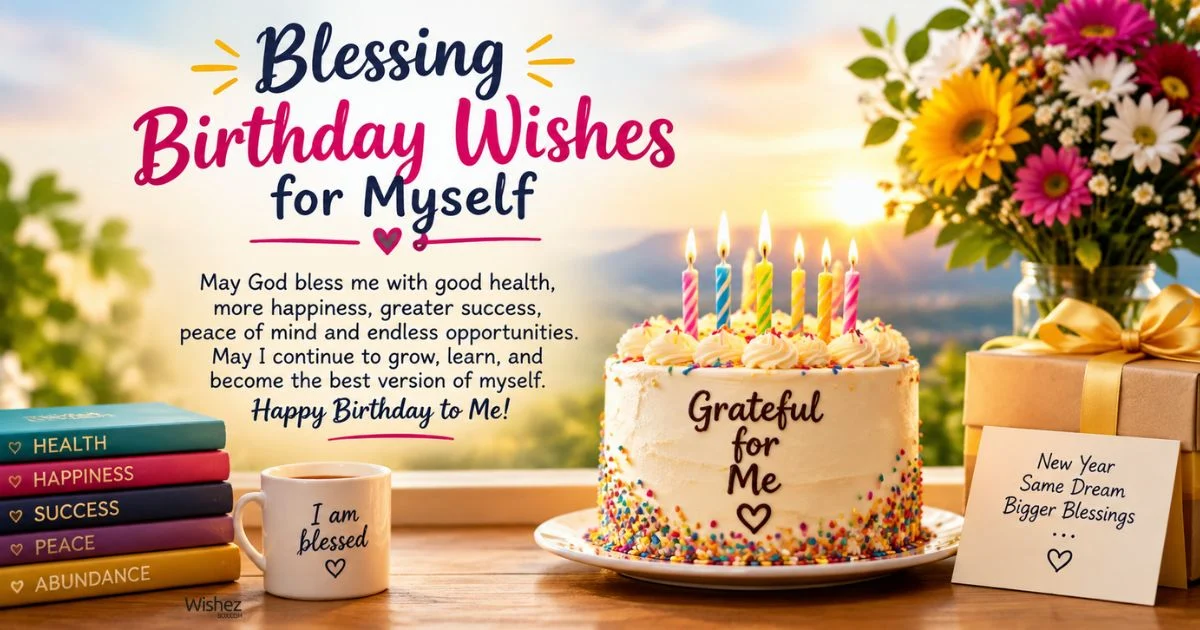 Blessing Birthday Wishes For Myself