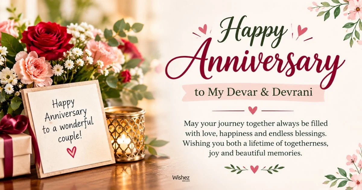 Anniversary Wishes For Devar Devrani