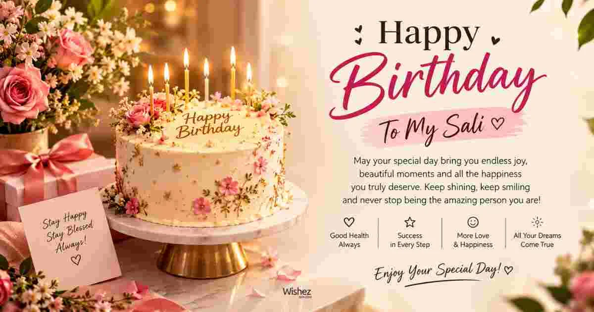 Birthday Wishes For Sali