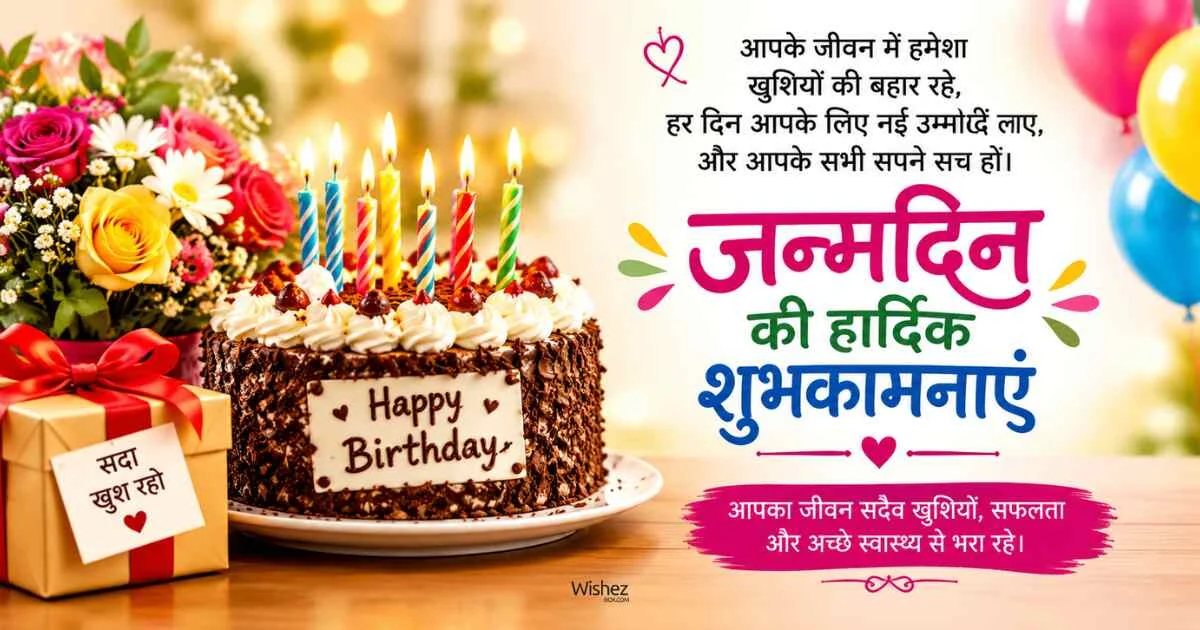 Birthday Wishes In Hindi