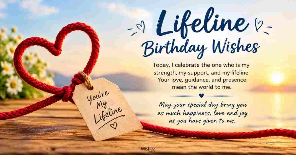 580+ Lifeline Birthday Wishes to Express Your True Love 