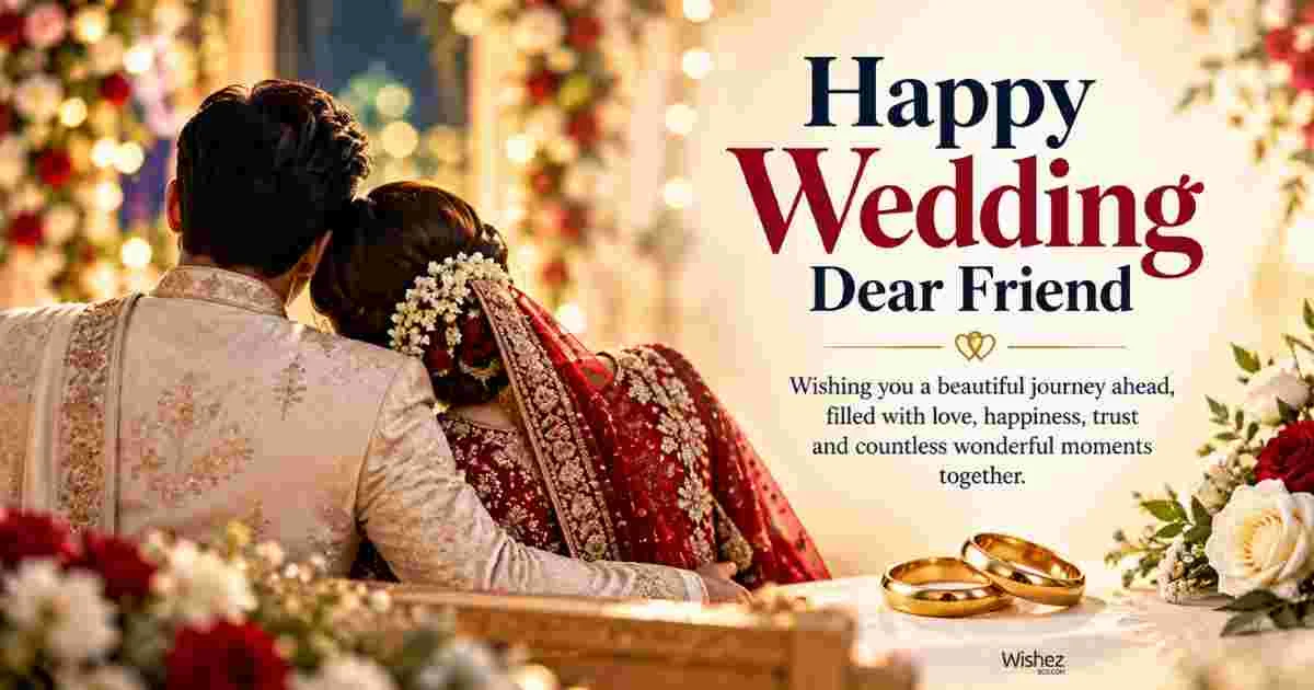 Wedding Wishes For Friend