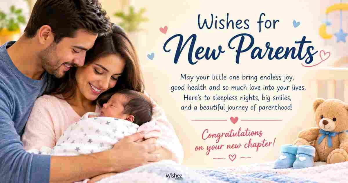 590+ Sweet and Heartfelt Wishes for New Parents and Baby